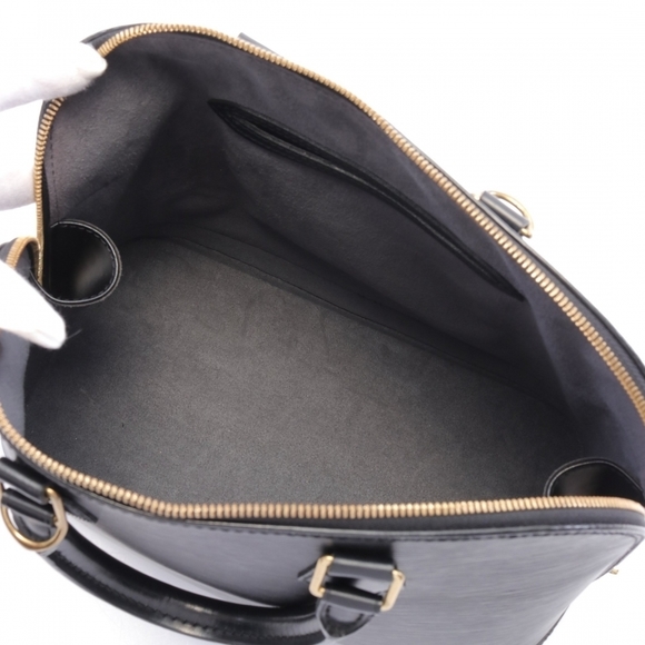Louis Vuitton Alma Epi Noir Handbag Black - Picture 2 of 7